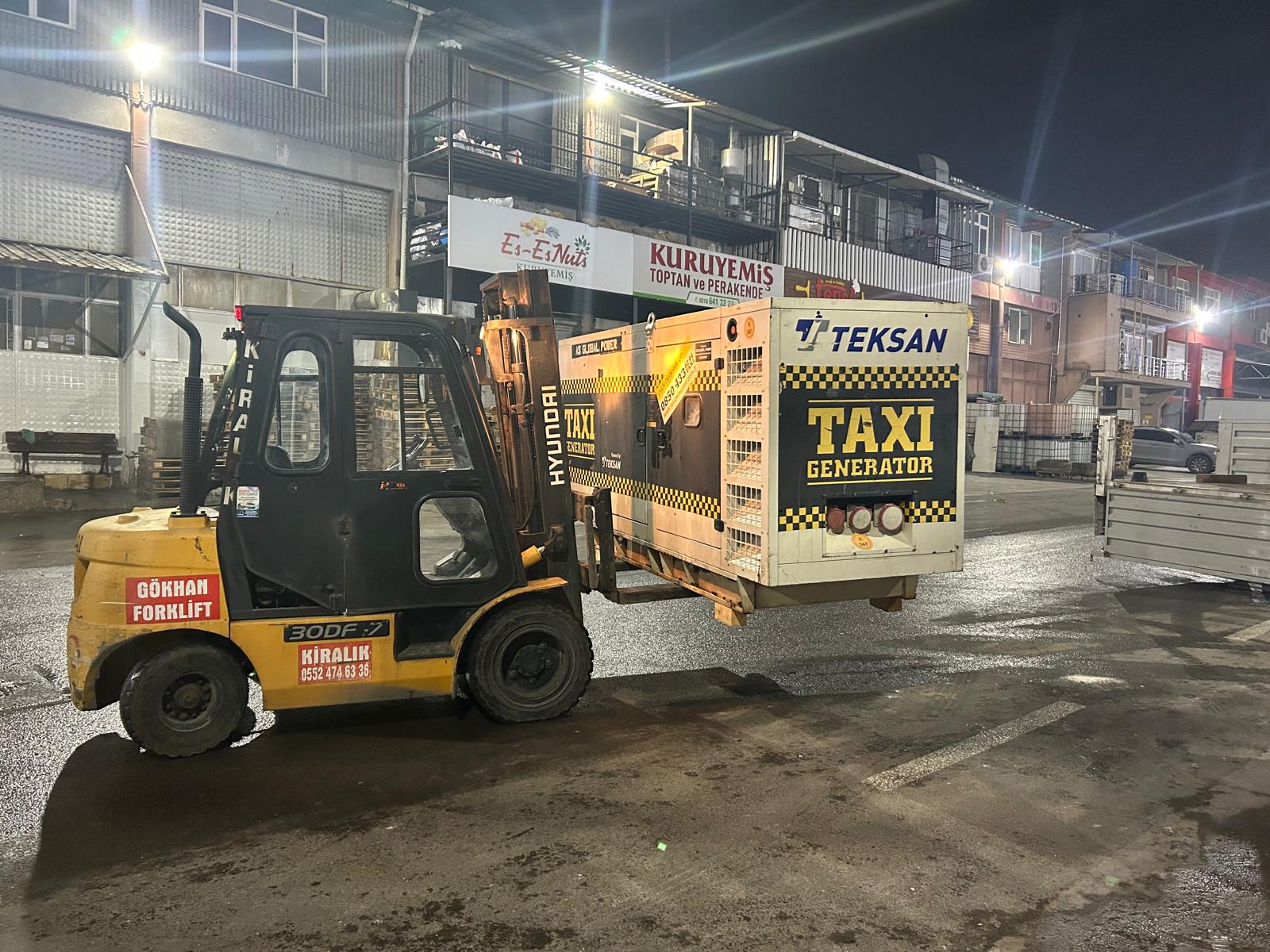 Forklift Kiralama Çalışma Karelerimiz